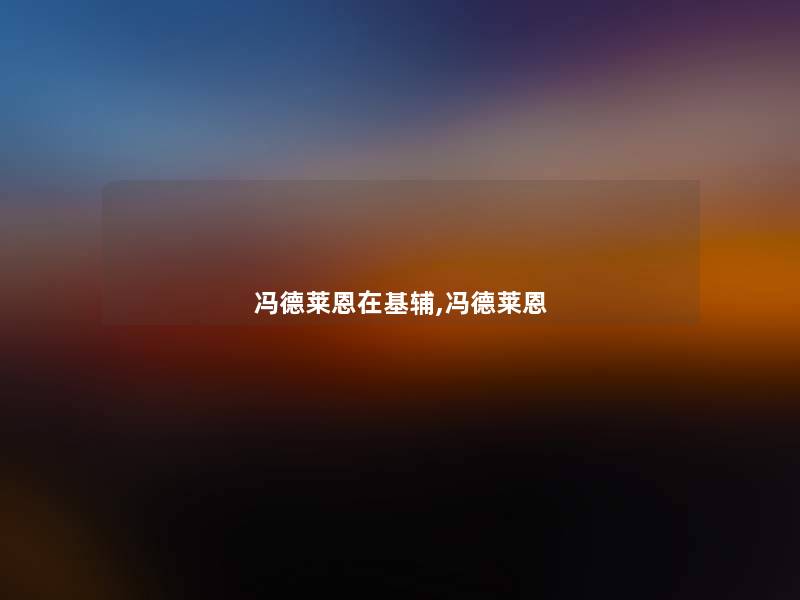 冯德莱恩在基辅,冯德莱恩
